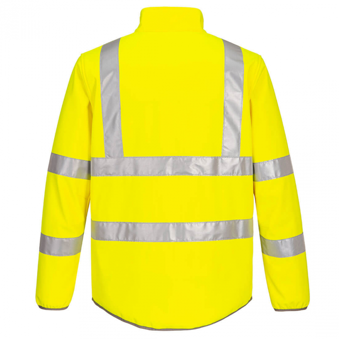 Jacheta softshell reflectorizanta Portwest EC24, 100% poliester, 440 gr/mp [2]