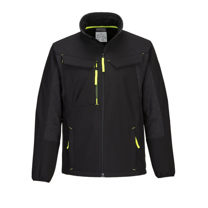 Jacheta softshell Portwest ECO HYBRID WX3 T753, 94% poliester reciclat, 6% elastan, 280g [1]