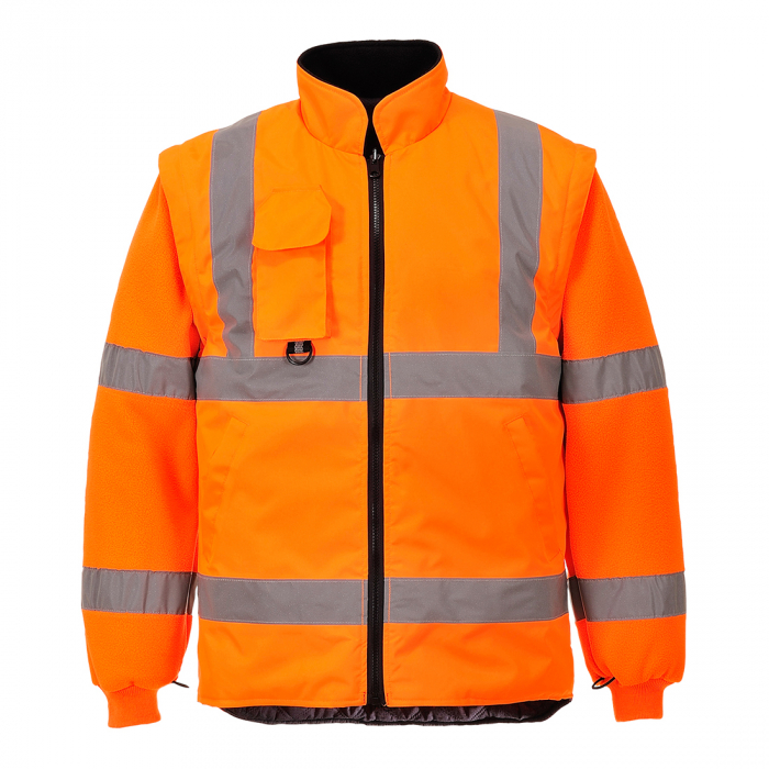Jacheta reflectorizanta Portwest TRAFFIC 7IN1 RIS RT27, 100% poliester, 190 gr/mp [11]