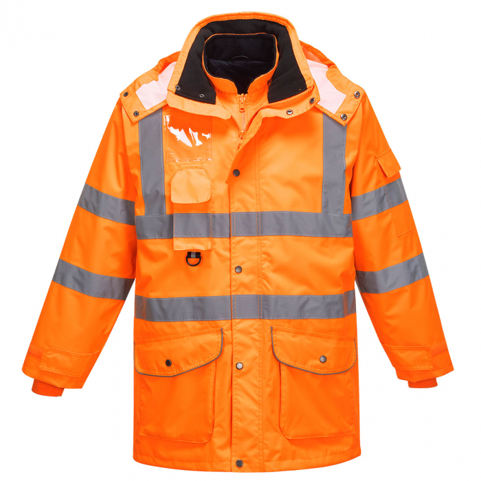 Jacheta reflectorizanta Portwest TRAFFIC 7IN1 RIS RT27, 100% poliester, 190 gr/mp [14]