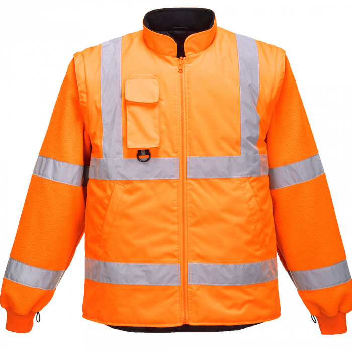 Jacheta reflectorizanta Portwest TRAFFIC 7IN1 RIS RT27, 100% poliester, 190 gr/mp [19]