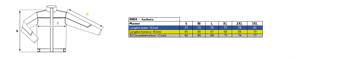 Jacheta vatuita de iarna Renania ANDURA WINTER, 100% poliester [3]