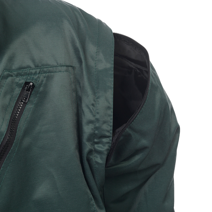 Jacheta vatuita de iarna Rock Safety INUIT, 55% bumbac, 45% PES hidrofug, captuseala detasabila [13]