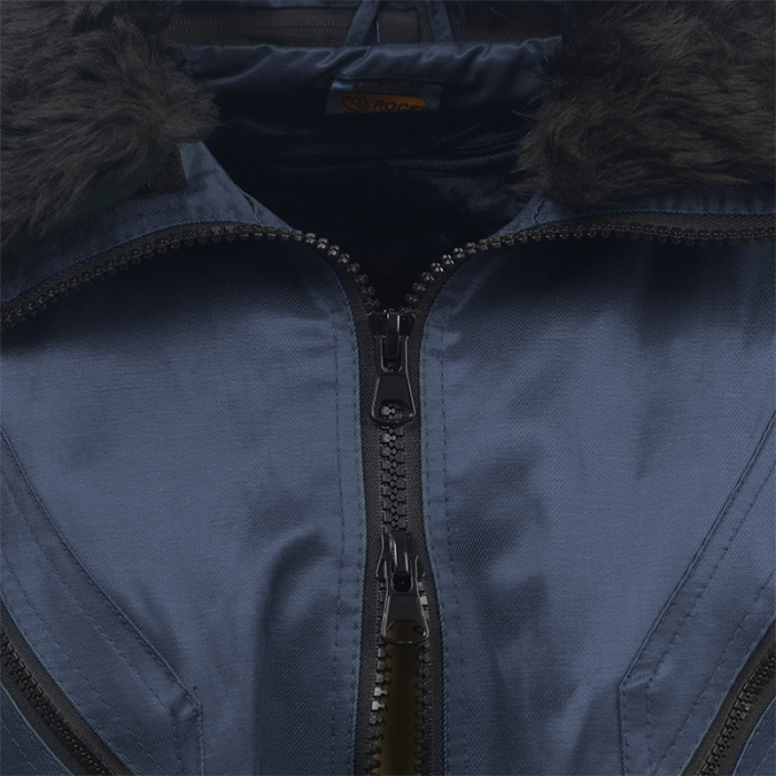 Jacheta vatuita de iarna Rock Safety INUIT, 55% bumbac, 45% PES hidrofug, captuseala detasabila [8]