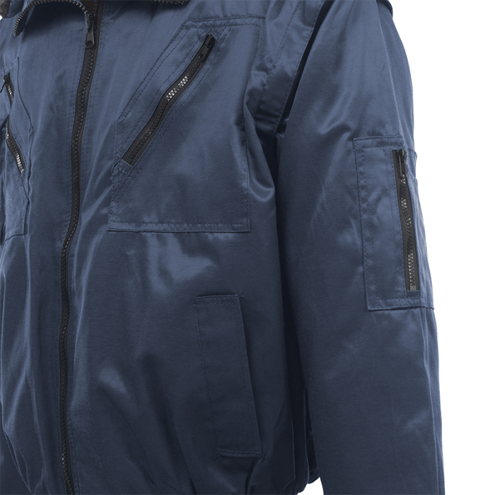 Jacheta vatuita de iarna Rock Safety INUIT, 55% bumbac, 45% PES hidrofug, captuseala detasabila [10]