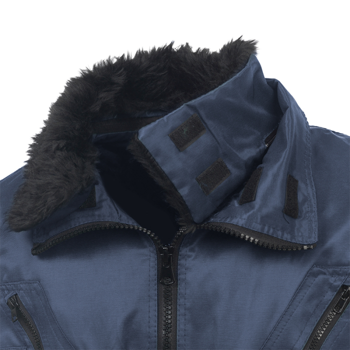 Jacheta vatuita de iarna Rock Safety INUIT, 55% bumbac, 45% PES hidrofug, captuseala detasabila [6]