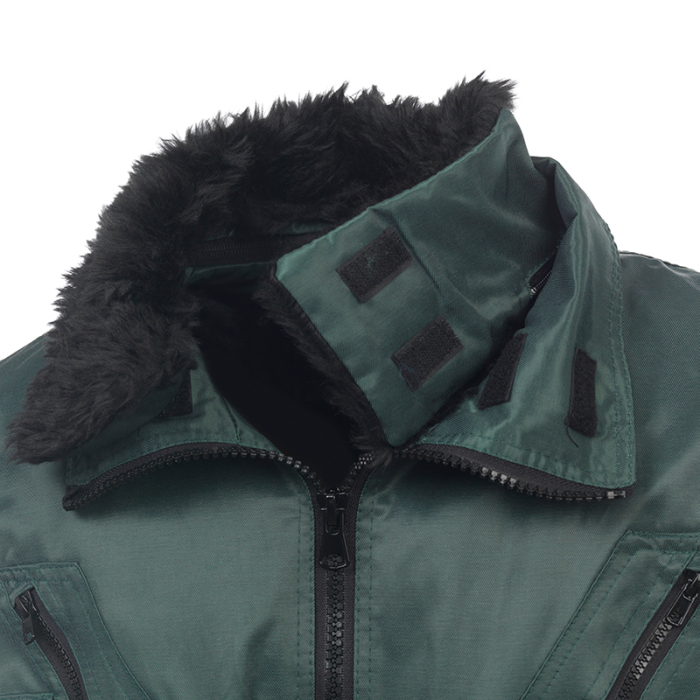 Jacheta vatuita de iarna Rock Safety INUIT, 55% bumbac, 45% PES hidrofug, captuseala detasabila [8]