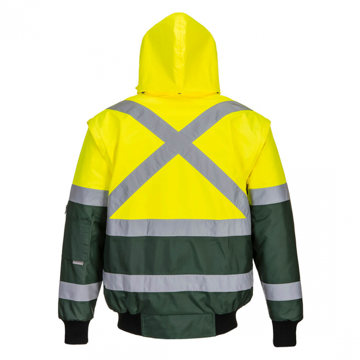 Jacheta reflectorizanta Portwest X HI-VIS BOMBER C565, 100% poliester, 190 gr/mp [3]