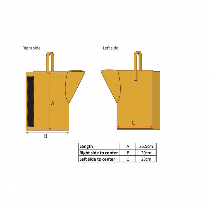 Jambiere de protectie sudura ignifuge Portwest TAN SW32, piele spalt bovina, grosime 1,3 mm [2]