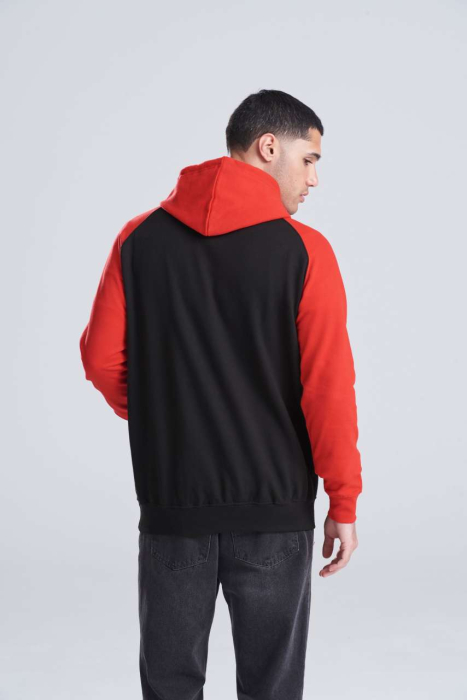 Hanorac in 2 culori cu gluga Just Hoods AWJH009 BASEBALL, 80% bumbac, 20% poliester, 280 g/mp [6]