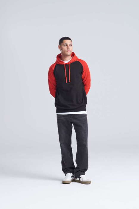 Hanorac in 2 culori cu gluga Just Hoods AWJH009 BASEBALL, 80% bumbac, 20% poliester, 280 g/mp [8]