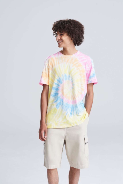 Tricou multicolor Just Ts JT022 TYE DYE T, 100% bumbac, 140 g/mp [6]