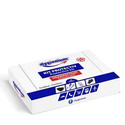 Kit protectiv HYGIENIUM, include manusi nitril [2]