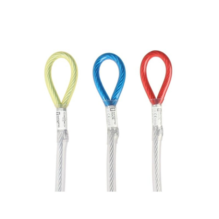 Lonja ancorare Singing Rock STEEL LANYARD RK850X100, 100cm, 15kN, otel zincat acoperit cu PVC [3]