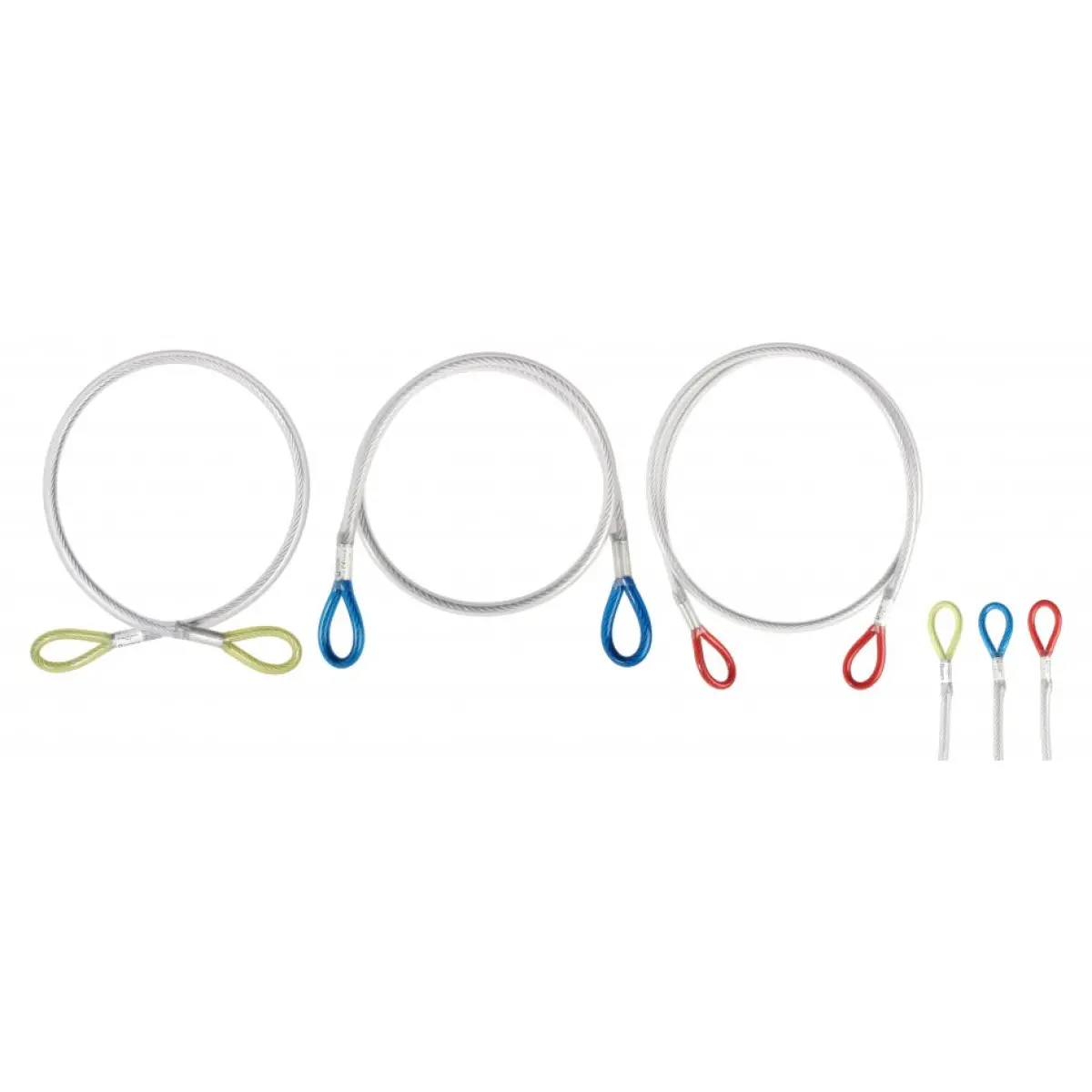 Lonja ancorare Singing Rock STEEL LANYARD RK850X100, 100cm, 15kN, otel zincat acoperit cu PVC [4]