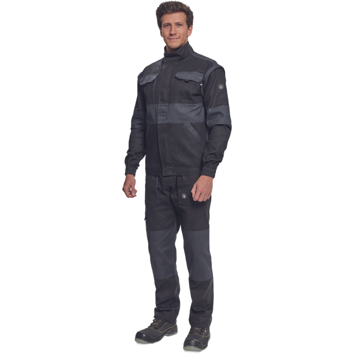 LS Jacheta de lucru Cerva MAX NEO, 100% bumbac, 260 gr/mp, cu maneci detasabile [2]