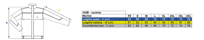 LS Jacheta de lucru Renania LOVE VANTAGGIO, 100% bumbac, 250gr/mp [2]