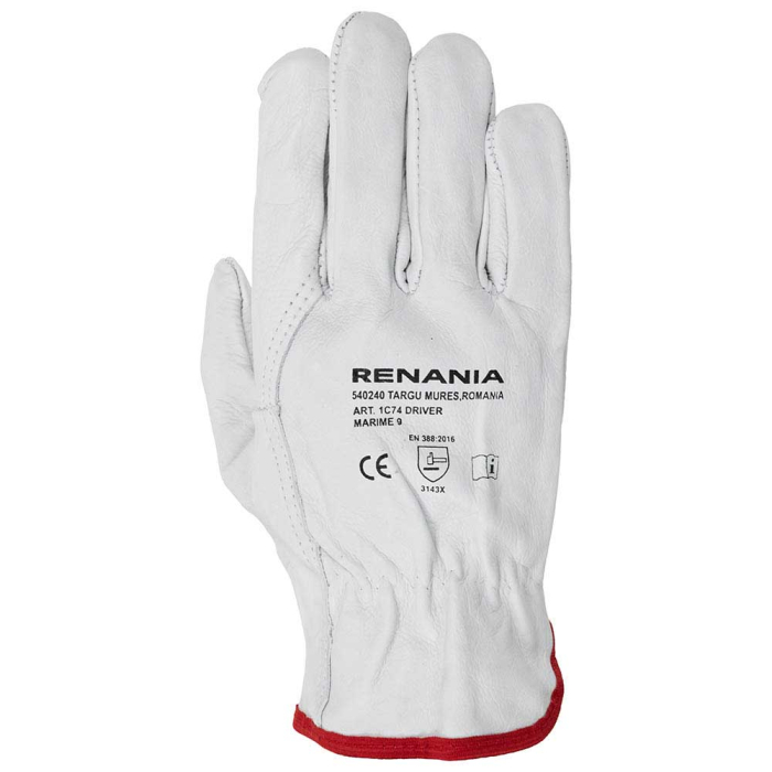 LS Manusi de protectie Renania DRIVER, piele bovina [2]