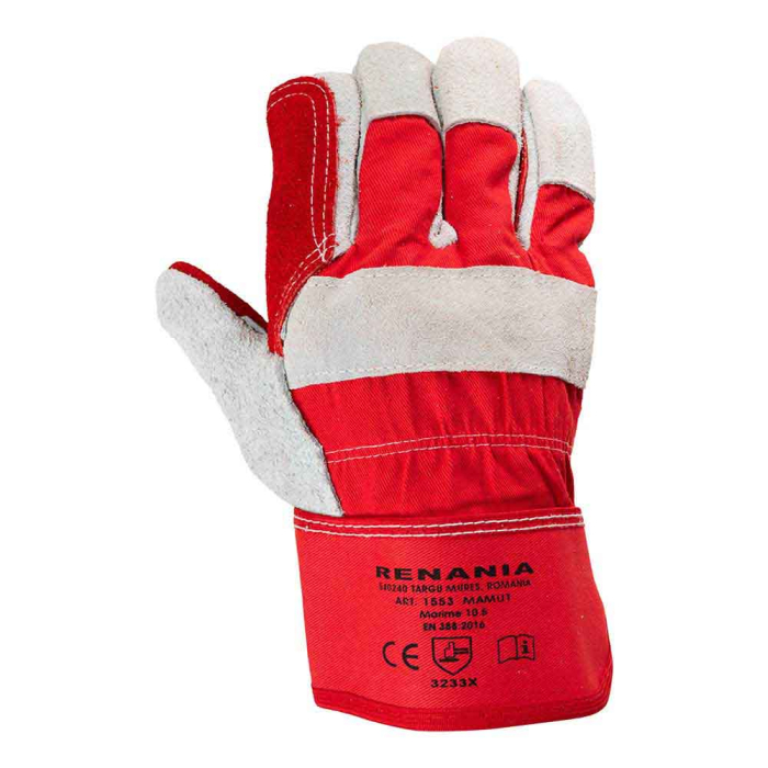 LS Manusi de protectie Renania MAMUT, piele spalt bovina [6]