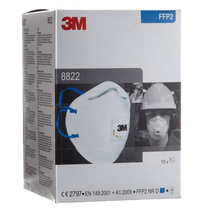 LS Semimasca cu supapa FFP2 3M 8822 [3]