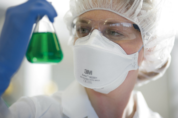 LS Semimasca fara supapa FFP3 3M 9330+ AURA, pliata [2]