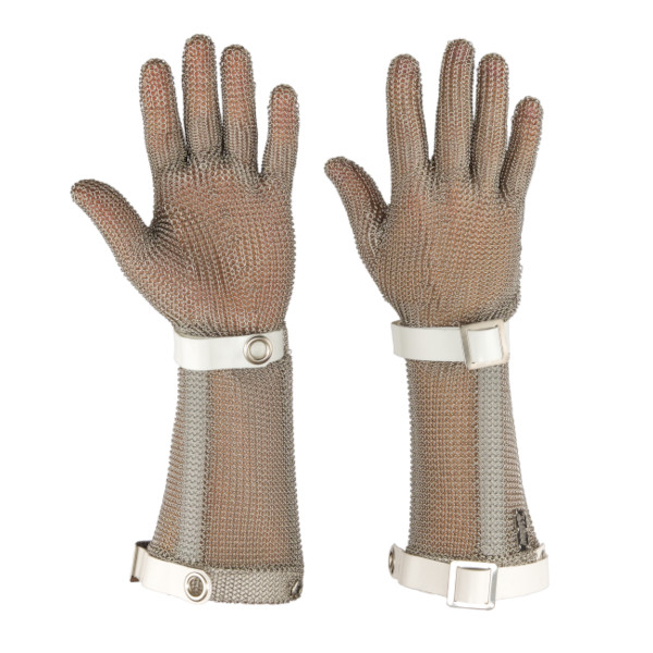 Manusa de protectie taiere din zale de inox, 24 cm, pret per bucata [1]