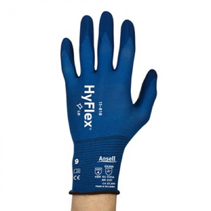 Manusi de protectie Ansell HYFLEX 11-818, impregante in spuma de nitril [4]