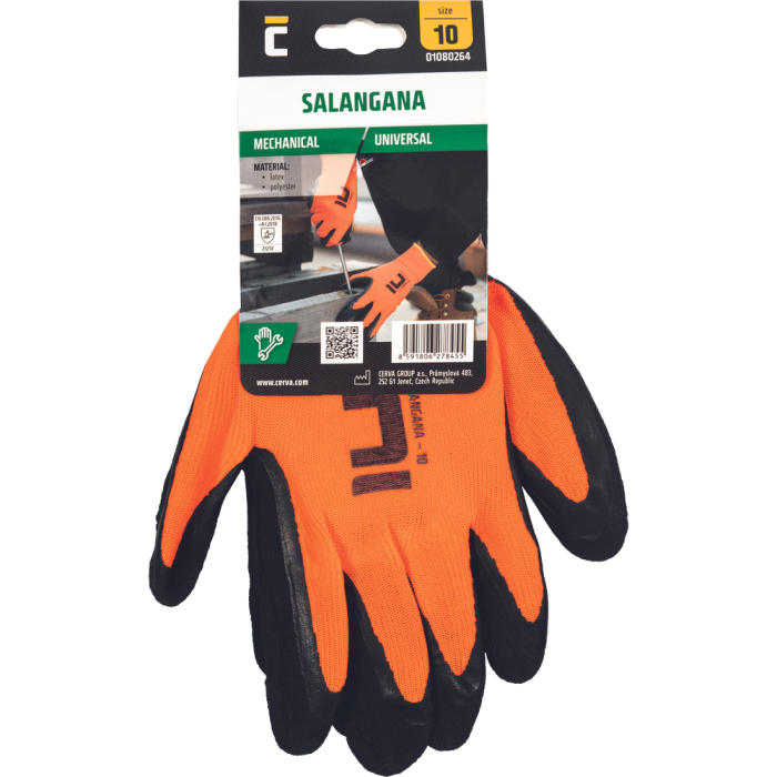 Manusi de protectie Cerva SALANGANA, impregnate in latex [3]