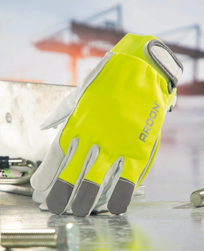 Manusi de protectie de iarna Ardon HOBBY REFLEX WINTER, piele oaie [3]