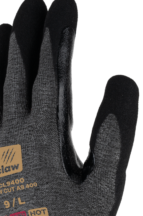 Manusi de protectie la taiere Coverguard CLAW CUT A9 400 1CL9400, CUT F, HPPE, impregnat cu nitril, fara fibra de sticla [3]