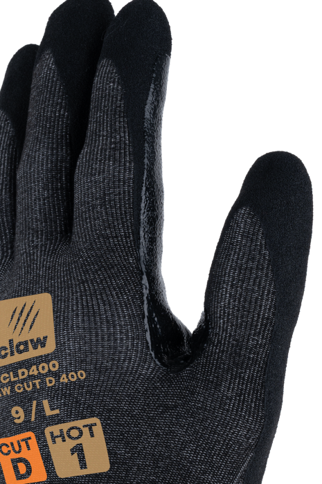 Manusi de protectie la taiere Coverguard CLAW CUT D 400 1CLD400, HPPE, CUT D, impregnate cu nitril, fara fibra de sticla [3]