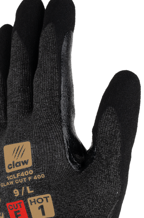 Manusi de protectie la taiere Coverguard CLAW CUT F 400 1CLF400, HPPE, CUT F, impregnate cu nitril, fara fibra de sticla [3]