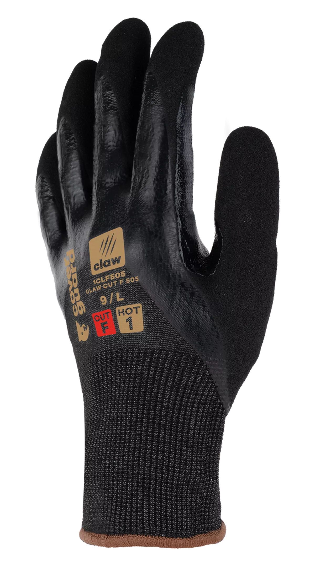 Manusi de protectie la taiere Coverguard CLAW CUT F 505 1CLF505, fara fibra de sticla, impregnate in nitril, hipoalergenic [2]