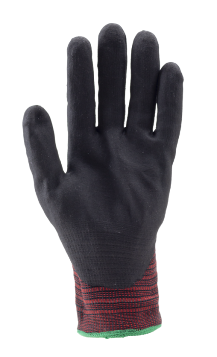 Manusi de protectie la taiere Coverguard EUROCUT N606 1CUFF00, CUT F, fire para-Aramid, impregnate cu nitril [2]