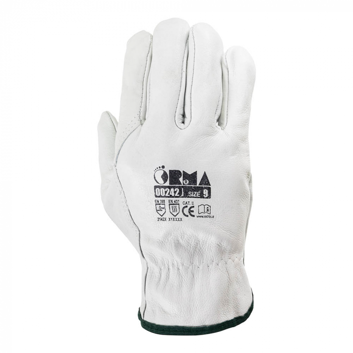 Manusi de protectie Orma DRIVE 1549O, piele box bovina integral [2]