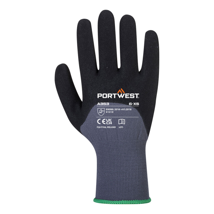 Manusi de protectie cu picouri Portwest A353 DERMIFLEX ULTRA PLUS, impregnate in nitril [2]