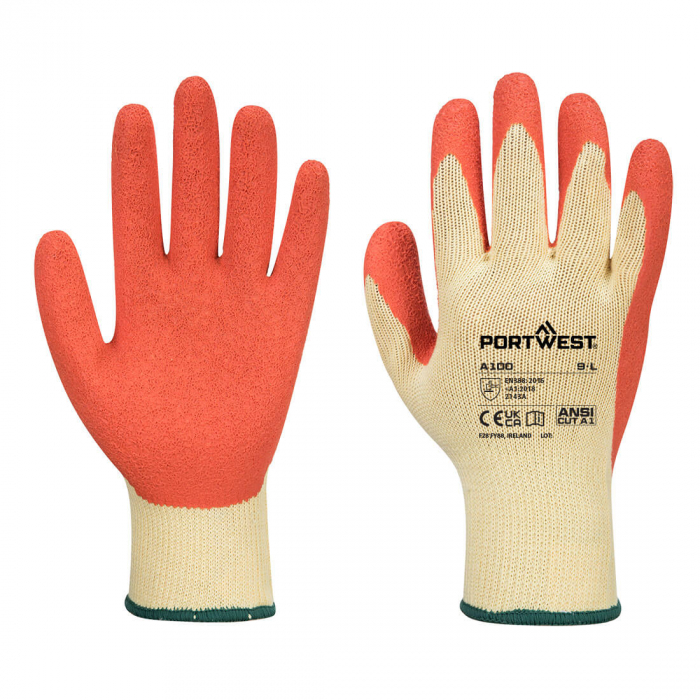 Manusi de protectie Portwest A100 GRIP, impregnate in latex [2]