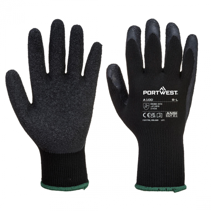 Manusi de protectie Portwest A100 GRIP, impregnate in latex [2]
