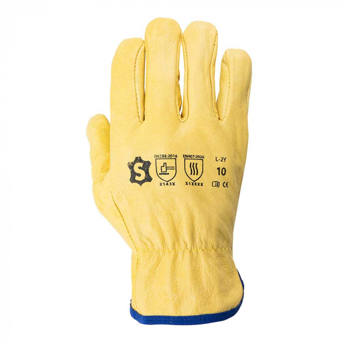 Manusi de protectie Sacobel DRIVE L-2Y, piele box bovina integral [2]