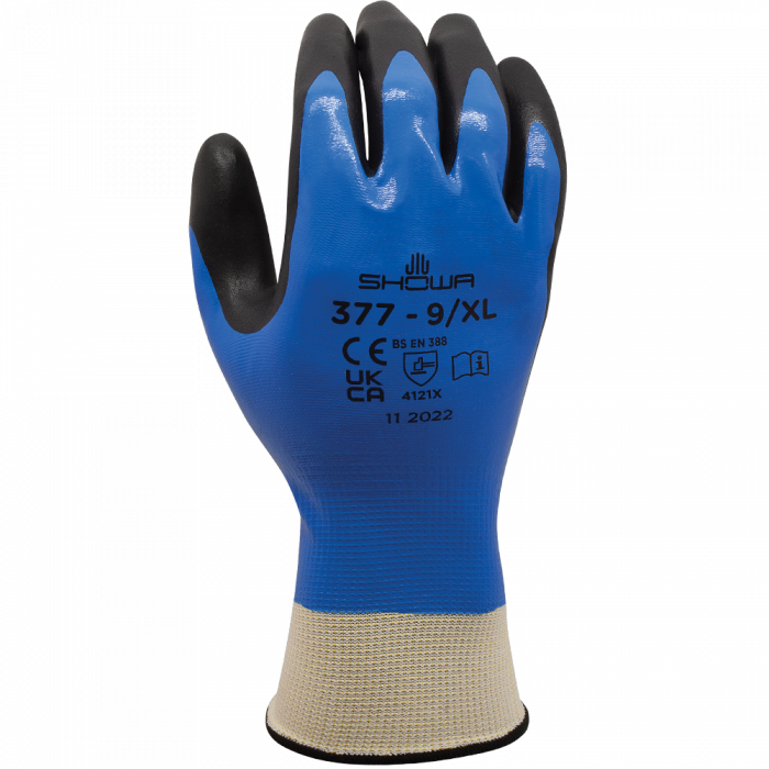 Manusi de protectie Showa FOAM GRIP 377. impregnate in spuma de nitril [2]