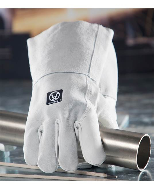 Manusi de protectie sudura Ardon COY, ata kevlar, piele spalt bovina, 15 cm [3]