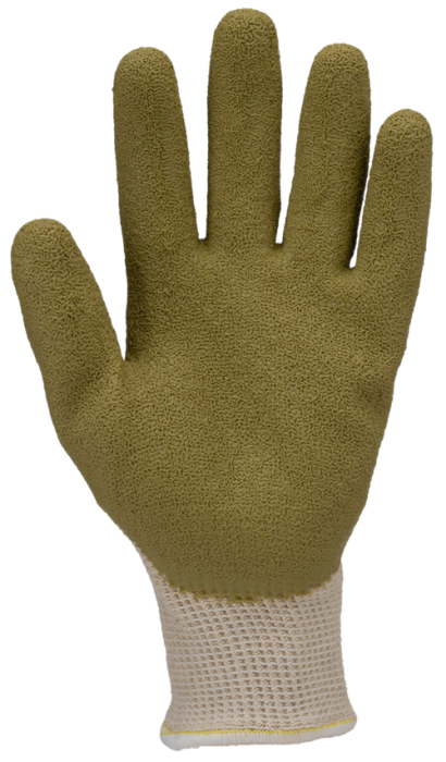 Manusi de protectie termica si taiere Coverguard EUROHEAT GREEN 1HEFR0P, CUT B, tricot 13, 56% bumbac, 25% poliester, impregnat cu latex [2]