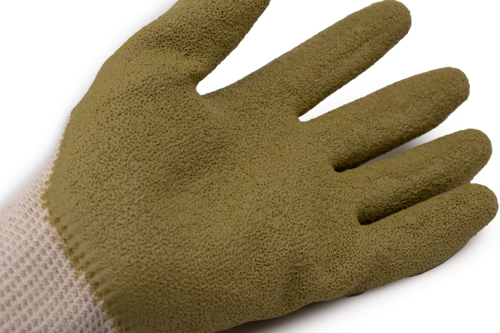 Manusi de protectie termica si taiere Coverguard EUROHEAT GREEN 1HEFR0P, CUT B, tricot 13, 56% bumbac, 25% poliester, impregnat cu latex [4]