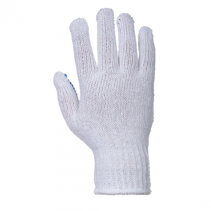 Manusi de protectie textile Portwest A111, cu aplicatii PVC anti alunecare [2]