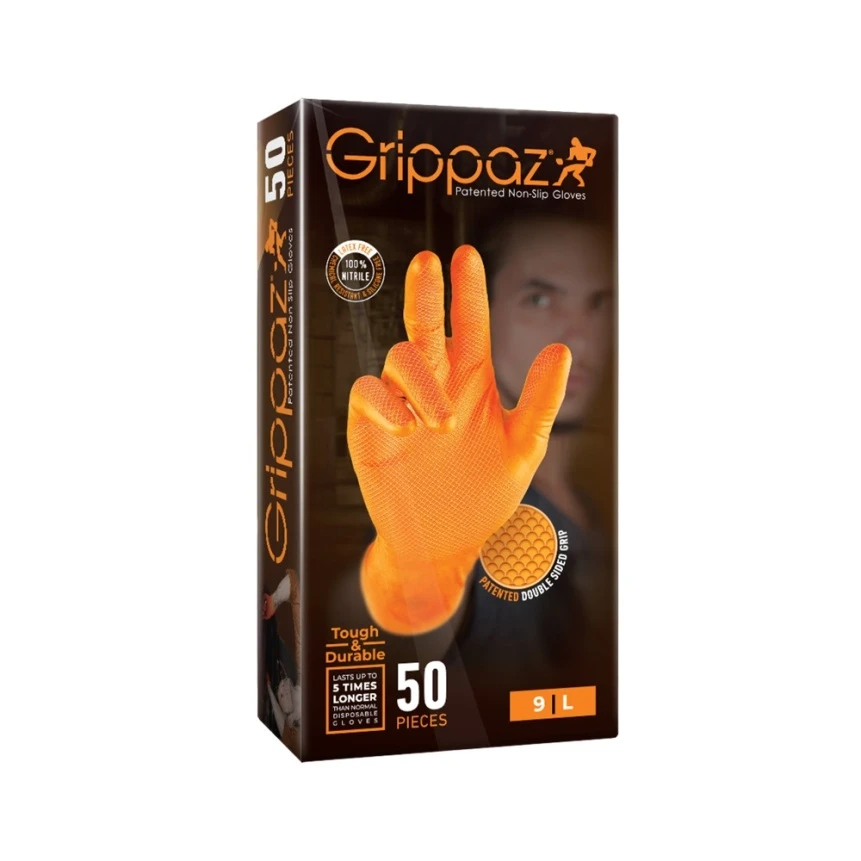 Manusi din nitril nepudrate Ardon GRIPPAZ  246A, 50 buc/cutie [3]