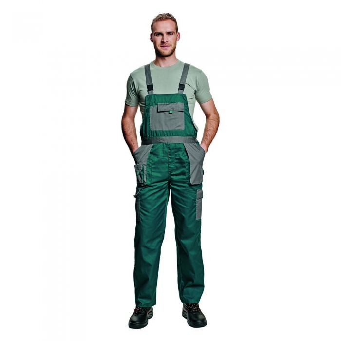 Pantaloni salopeta cu pieptar Cerva MAX EVOLUTION, tercot 80/20, 235 gr/mp [2]