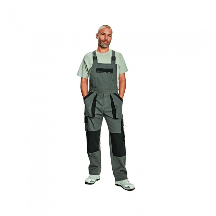 Pantaloni salopeta cu pieptar Cerva MAX SUMMER, 100% bumbac subtire, 200 gr/mp [2]