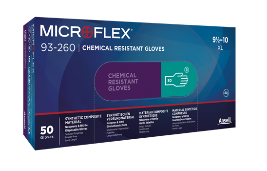 Manusi din nitril nepudrate Ansell MICROFLEX 93-260, unica folosinta [2]