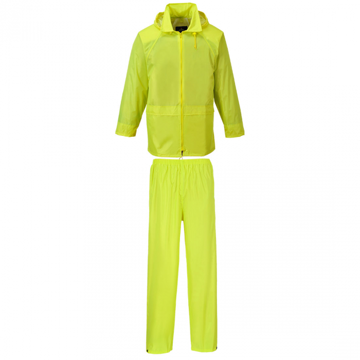 Costum de ploaie Portwest ESSENTIAL L440 din 2 piese, 100% poliester, 190 gr/mp [1]