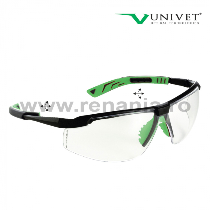 Ochelari de protectie Univet 5X8, cu lentile transparente [3]